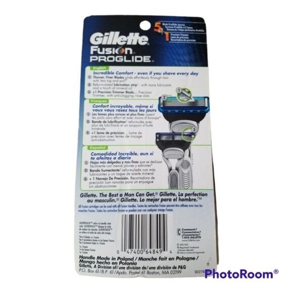 🎁Gillette Fusion Proglide Silvertouch #1 on Sensitive Skin - Picture 2 of 5
